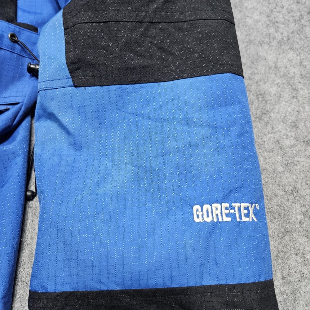 Men's Vintage 1995 The North Face Gore Tex Mountain Parka & Jacket Blue Large - Picture 5 of 15
